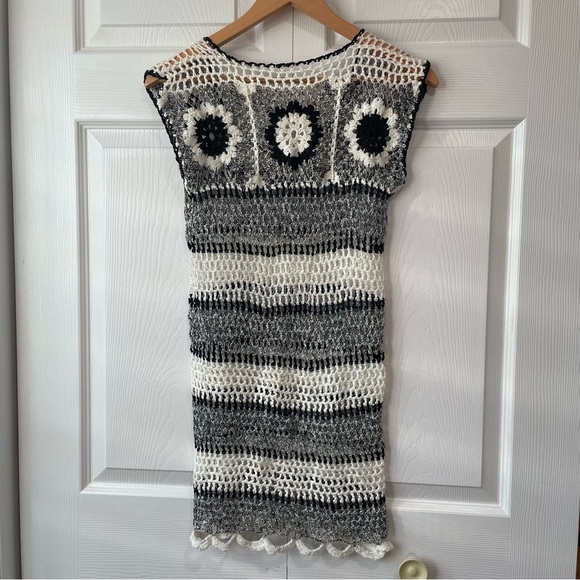 Handcrafted bathing suit cover-up/ dress one size - Picture 3 of 5